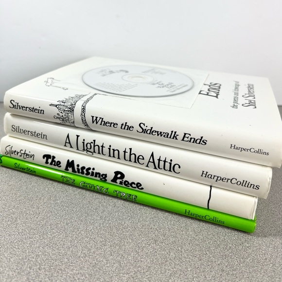 Shel Silverstein book collection plus CD books reading poetry Childrens classic - Picture 1 of 9